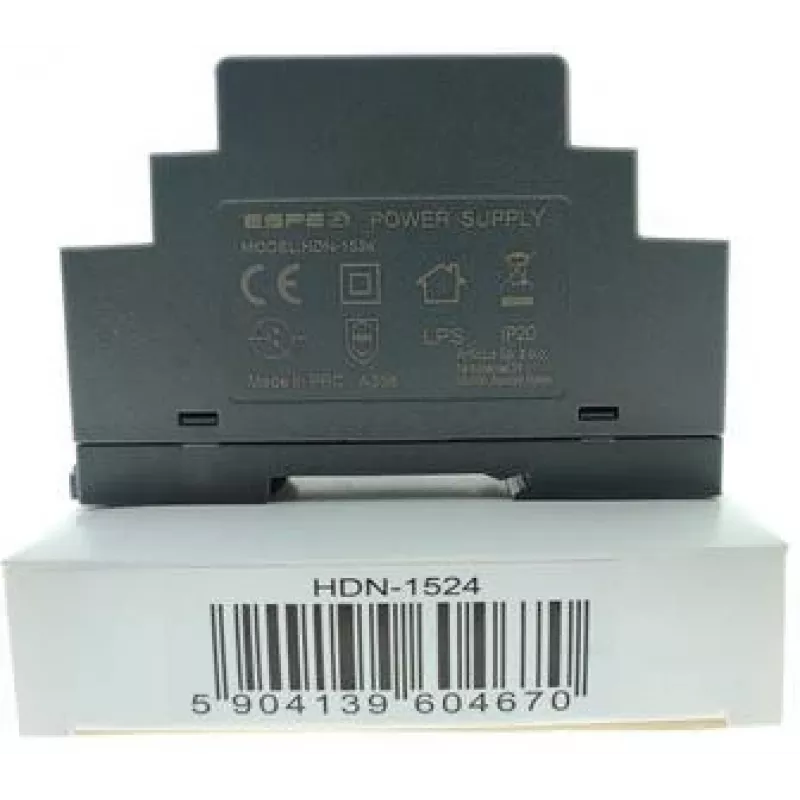 ESPE HDN-1524 DIN sliedes barošanas bloks 24V/15W/0.63A