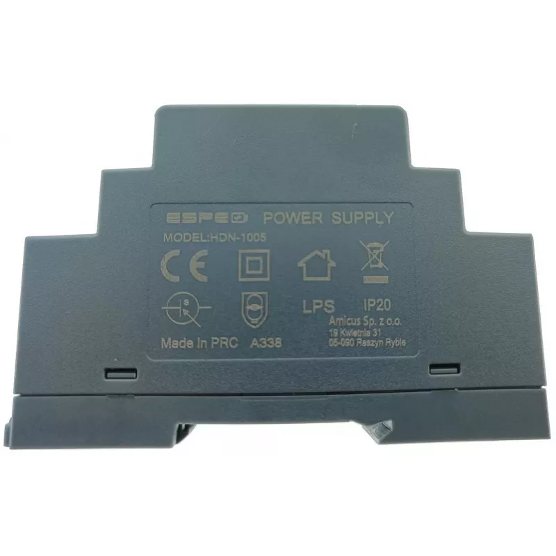 ESPE HDN-1005 DIN sliežu barošanas bloks 5V/10W/2A