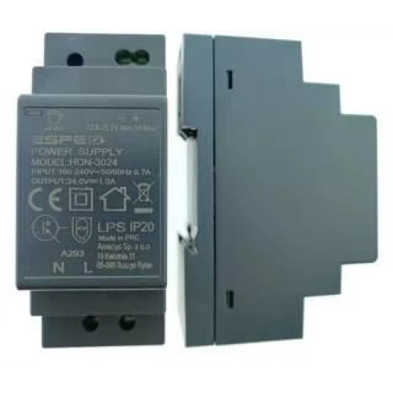 ESPE HDN-3024 DIN sliežu barošanas bloks 24V 30W 1.25A