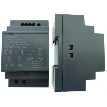 ESPE HDN-6012 DIN sliežu barošanas bloks 12V 54W 4.5A