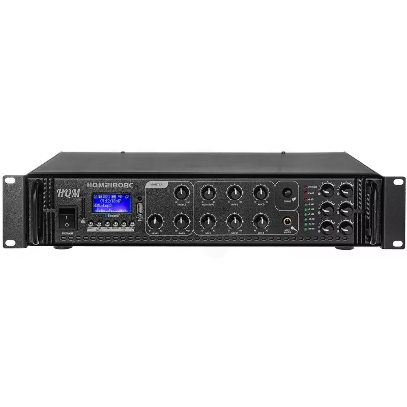HQM 3407 FM/MP3/BLUETOOTH Radio pastiprinātājs 180W