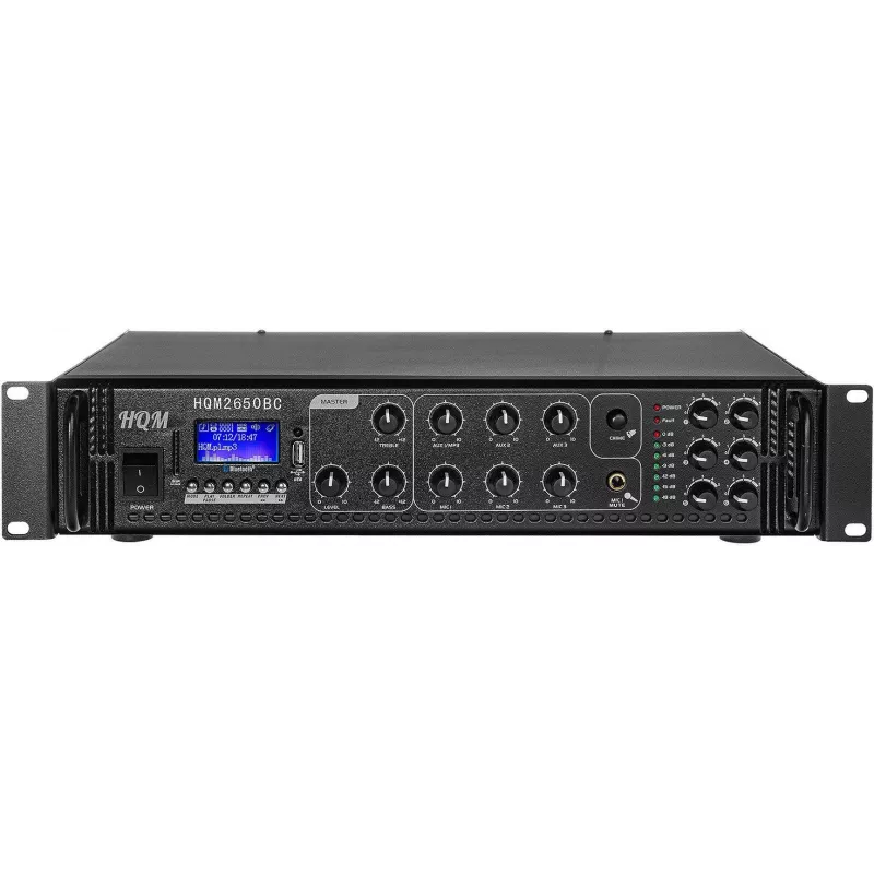 HQM HQM2650B FM/MP3/BLUETOOTH Radio pastiprinātājs 650W