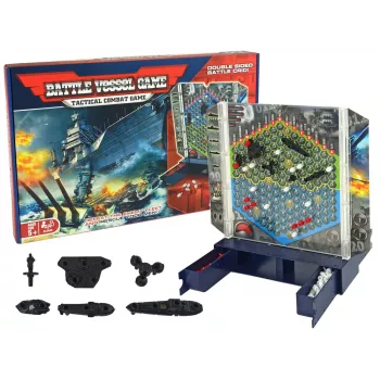 LEAN TOYS Stratēģijas spēle Jūras kauja