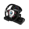 LEAN TOYS Ar vadāmu BMW M3 Balts 2.4G Stūres rats 1:18 Skaņa Gaismas