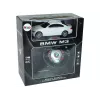 LEAN TOYS Ar vadāmu BMW M3 Balts 2.4G Stūres rats 1:18 Skaņa Gaismas