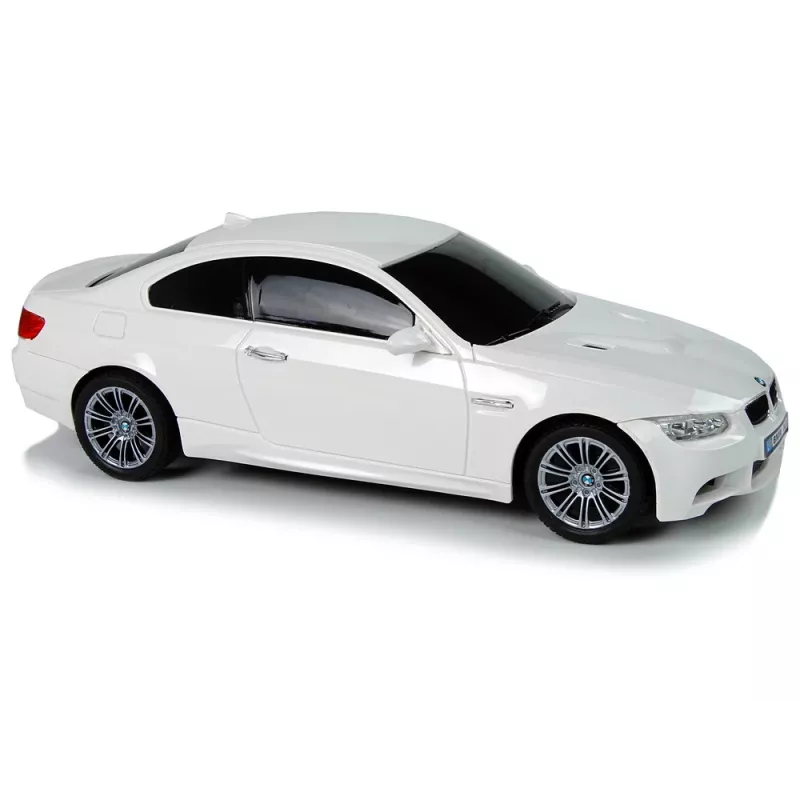 LEAN TOYS Ar vadāmu BMW M3 Balts 2.4G Stūres rats 1:18 Skaņa Gaismas