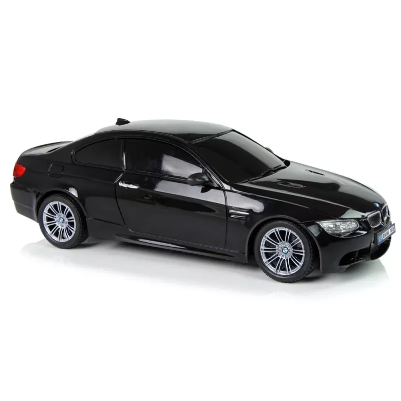 LEAN TOYS Remote Controlled BMW M3 Black 2.4G Pilot Steering Wheel 1:18 Sound Lights