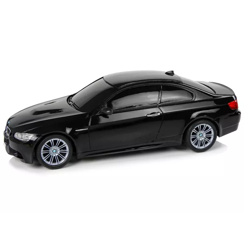 LEAN TOYS Remote Controlled BMW M3 Black 2.4G Pilot Steering Wheel 1:18 Sound Lights