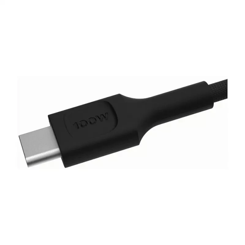 Green Cell PowerStream USB-C to USB-C Cable 100W 1.2m Black
