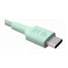 Green Cell PowerStream USB-C to USB-C Cable 100W 2m Mint Green