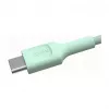Green Cell PowerStream USB-C to USB-C Cable 100W 2m Mint Green
