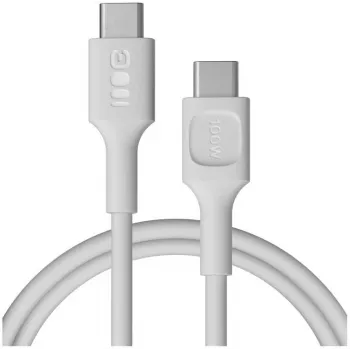 Green Cell PowerFlex Fast Charging USB-C to USB-C Cable 100W White 1.2m