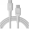 GREEN CELL PowerFlex USB-C to USB-C kabelis 2m 100W PD Snow White