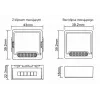 OXT Mini WiFi Relay Module 3-Channel Tuya T223