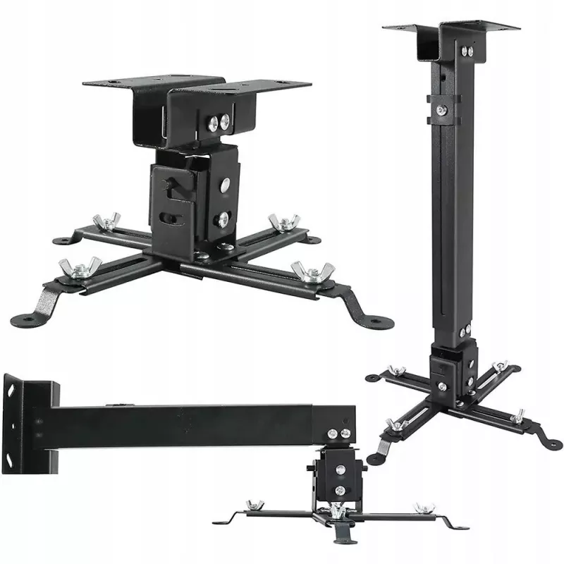 ZENWIRE Universāls projektora stiprinājums Griesti/Siena Melns 13kg