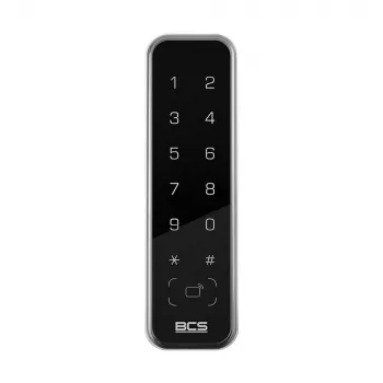 BCS BCS-L-CKRS-M8Z RS485 RFID lasītājs, Mifare, 13.56 MHz, IP65, Melns/Pelēks