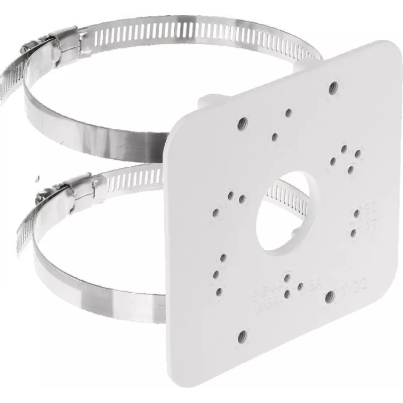 BCS BCS-L-ASM Pole Mount Adapter for BCS-L Series Dome Cameras, White