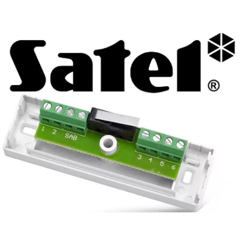 SATEL MZ-1 S Montāžas spaiļu modulis (2 gabalu komplekts) Balts/Pelēks