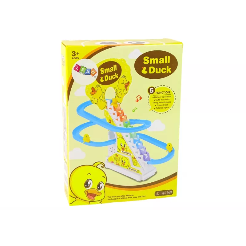 LEAN TOYS Izglītojoša spēle Trases slidkalniņš Pīļu kāpšana