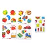 LEAN TOYS Stāvošā magnētiskā tāfele 1200x900mm abpusēja 360° rotējoša
