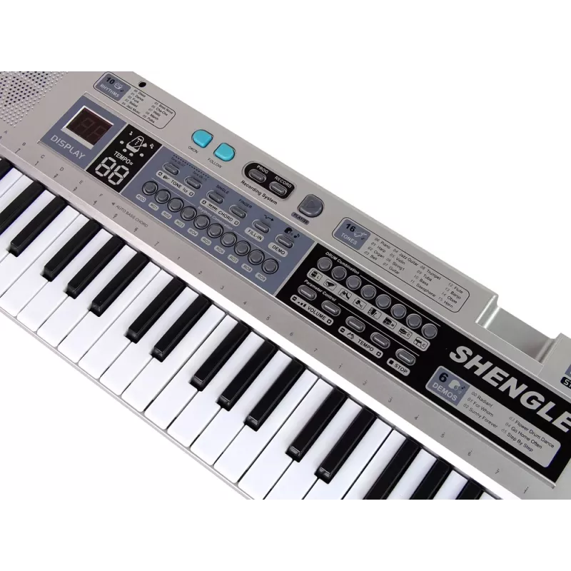 LEAN TOYS Keyboard MQ-6110 Microphone Organ 61 Keys