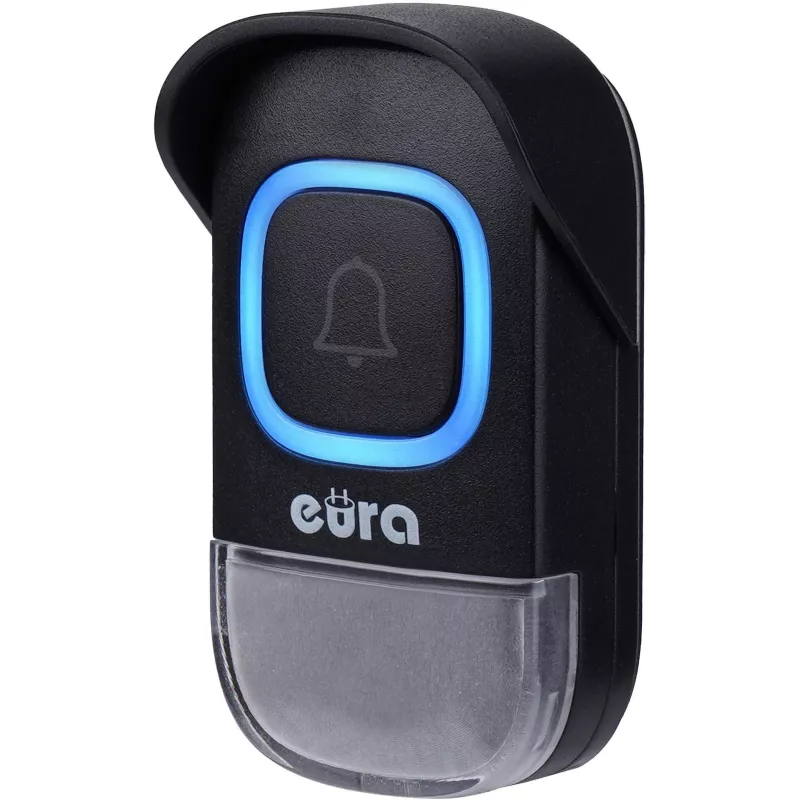 EURA WDP-46A3 Bezvadu durvju zvana komplekts Melns