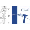 Quick Mount Clip - Flat USMP-3 Elektro-Plast Opatówek 600gab KASTE 16.23