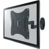 OPTICUM Flexi Twin pilnas kustības TV sienas stiprinājums 17-42 collu ekrāniem, melns, 25 kg ietilpība