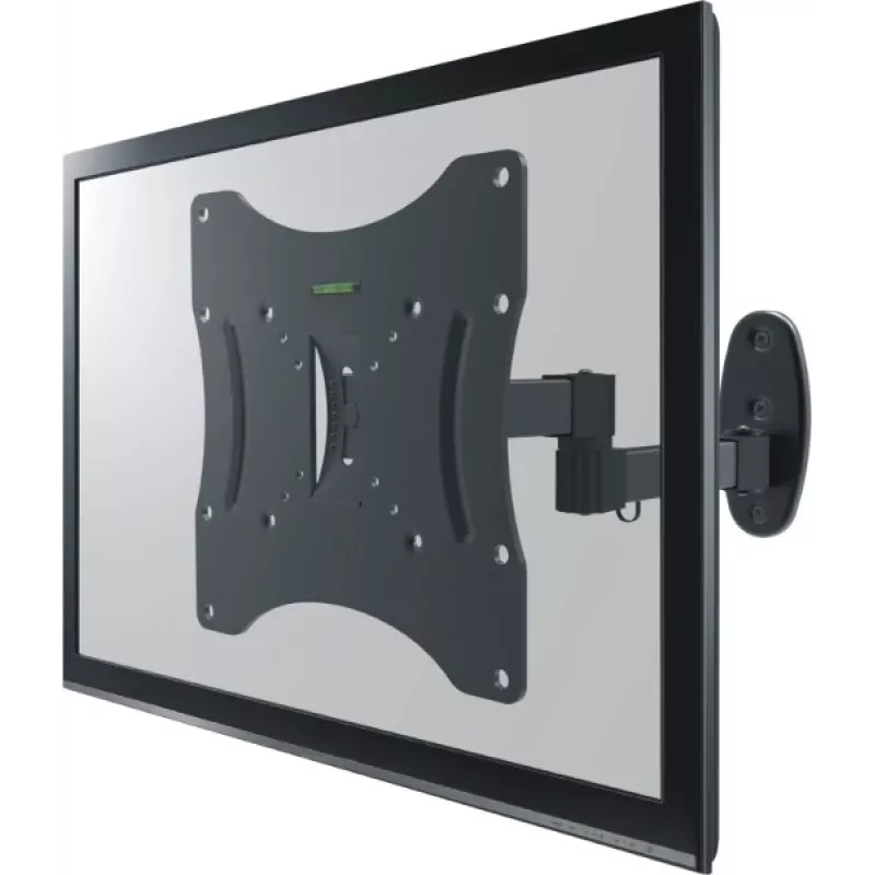 OPTICUM Flexi Twin pilnas kustības TV sienas stiprinājums 17-42 collu ekrāniem, melns, 25 kg ietilpība