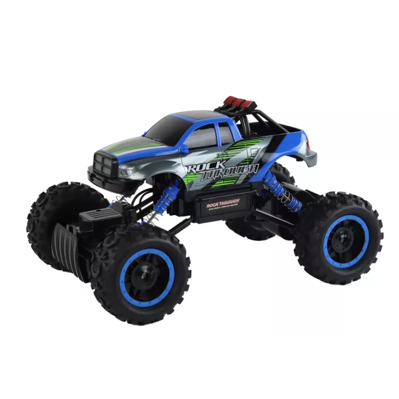 LEAN TOYS Bezvadu Vadāma Apvidus Auto RC 1:14 2.4G Zils