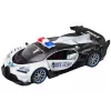 LEAN TOYS Ar tālvadību vadāma policijas automašīna RC mērogā 1:12 balta