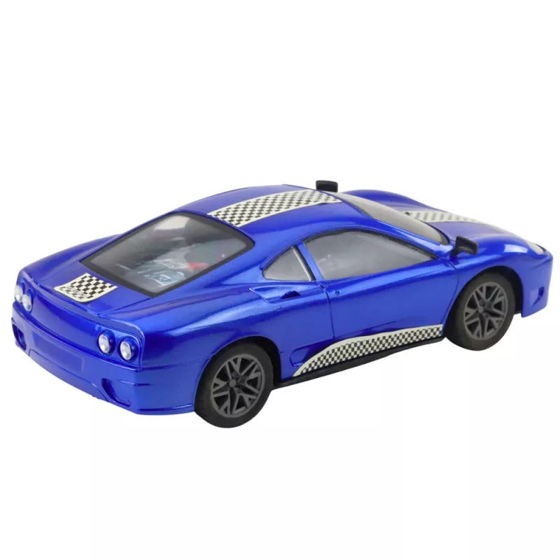 LEAN TOYS Remote Controlled RC Sports Car Lights Blue 1:16