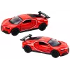 LEAN TOYS Sporta auto 1:32 berzes piedziņa sarkans