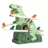 LEAN TOYS Track Slide Dinosaur Climb Lights Sounds