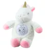 LEAN TOYS Plush Unicorn Sleeping Cuddly Toy Projector Sound