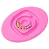 LEAN TOYS Sensoriskais līdzsvara dēlis bērniem ar gumijas bumbiņām 5 gab., rozā