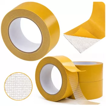 LEAN Divpusēja Pastiprināta Stipra Montāžas Lente 50mm x 25m