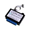 ACO INS-UP UNIFON - 2-pogu audio domofona klausule ar magnētisku klausules noturēšanu, balta