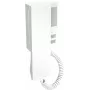 ACO INS-UP UNIFON - 2-pogu audio domofona klausule ar magnētisku klausules noturēšanu, balta