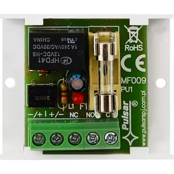 PULSAR AWZ510 Relay Module - 1x SPDT, 12V DC Coil, 1A