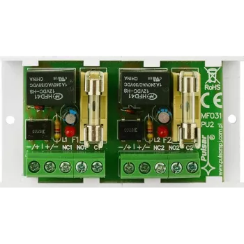 PULSAR AWZ512 Relay Module 2x SPDT 12V DC