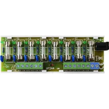 PULSAR AWZ580 Drošinātāju modulis 8 kanāli 1A uz kanālu 10-30V DC