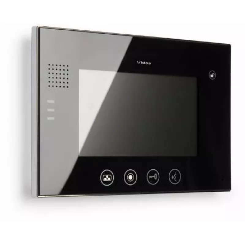 VIDOS M670B 7 collu TFT LCD krāsu monitors durvju ieejas sistēmām