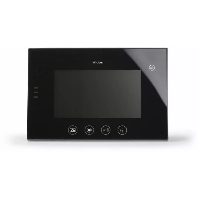 VIDOS M670B 7 collu TFT LCD krāsu monitors durvju ieejas sistēmām