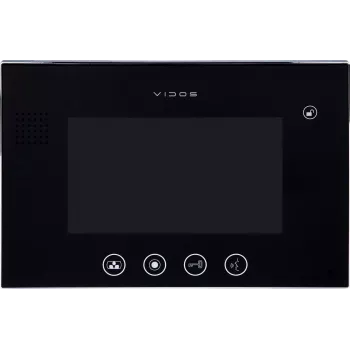 VIDOS M670B 7 collu TFT LCD krāsu monitors durvju ieejas sistēmām