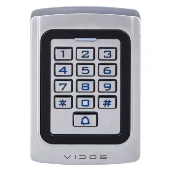 VIDOS Combination Lock with ZS41 Reader - Standalone Access Control, PIN & Card, IP65