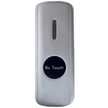VIDOS OP09 No-Touch Exit Button with Infrared Sensor, Stainless Steel, IP55