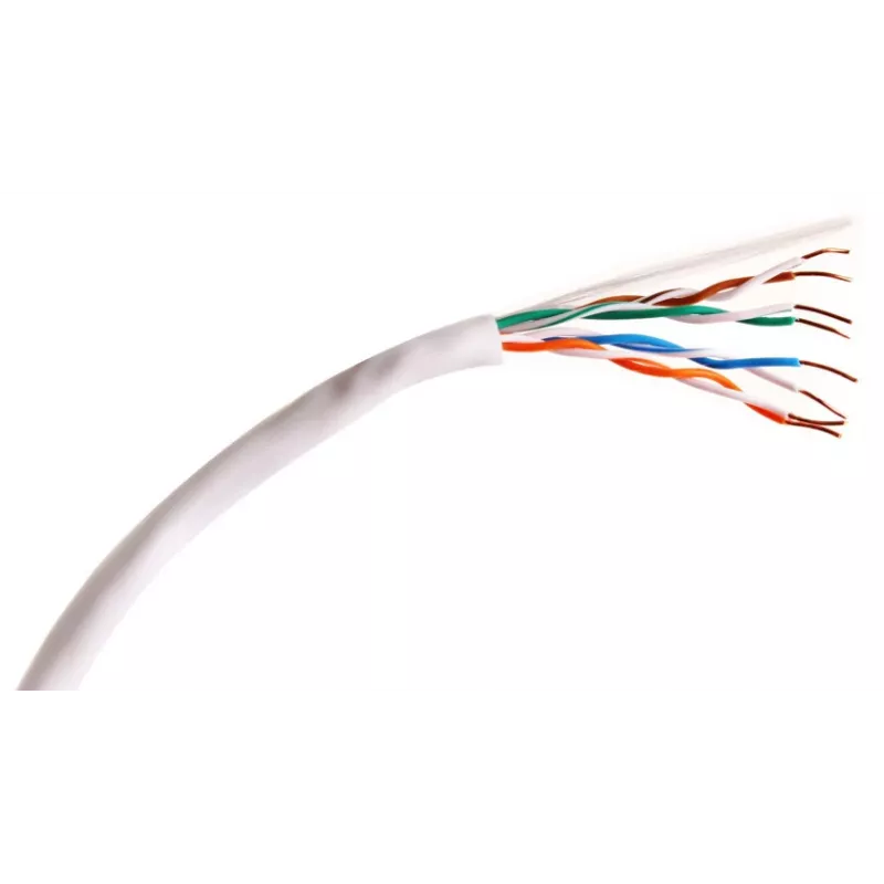 GETFORT Premium Cat.5e U/UTP PVC tīkla kabelis 305m (1000ft) - Pelēks