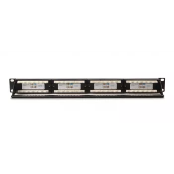 GETFORT PGF-6UTP24-B4 Patch Panel UTP Cat.6 24 Port 1U Black