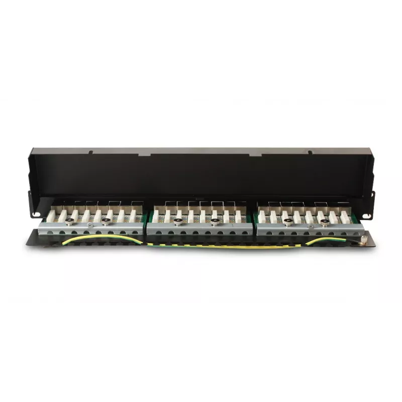 GETFORT PGF-5EFTP24-B6 Patch Panel FTP Cat.5e 24 Port 1U Melns